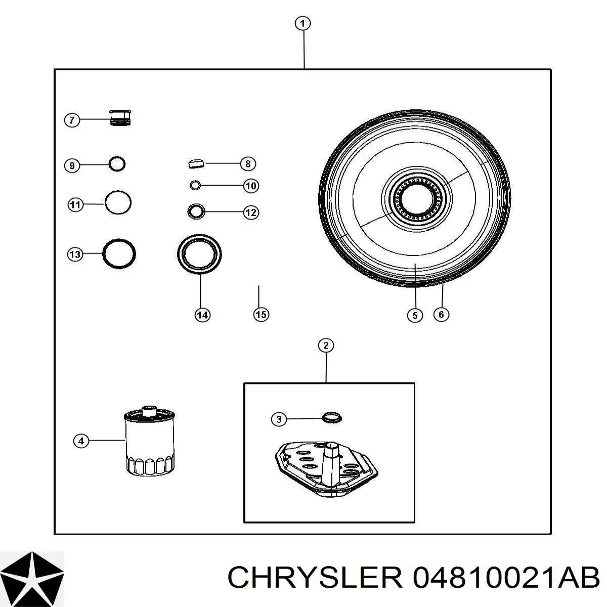 04810021AB Chrysler