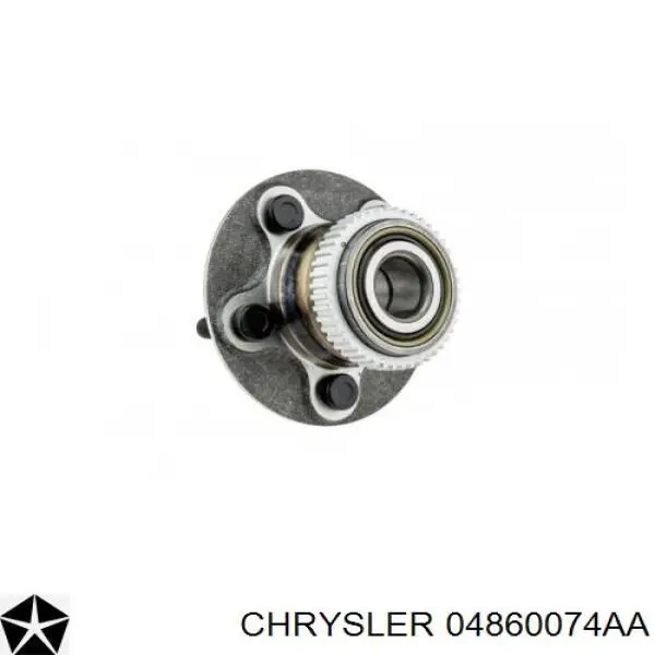 04860074AA Chrysler cubo de rueda trasero