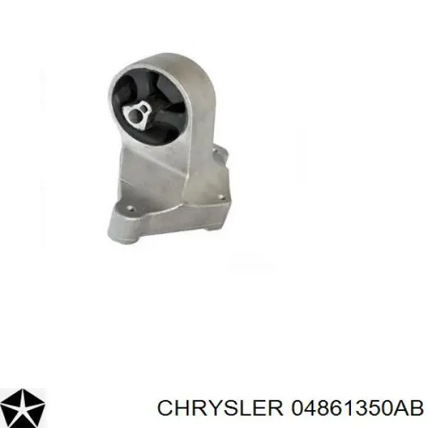 Soporte trasero de motor con silentblock Chrysler 04861350AB