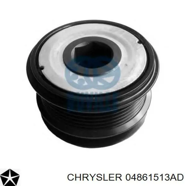 Polea alternador 04861513AD Chrysler