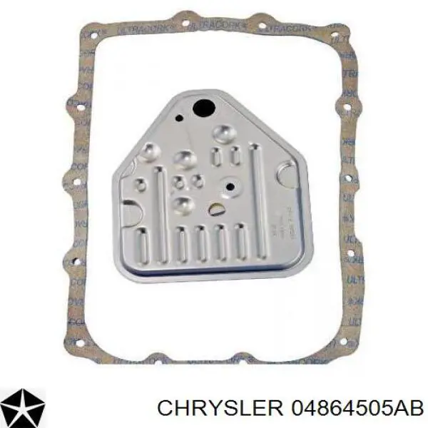 04864505AB Chrysler filtro hidráulico, transmisión automática