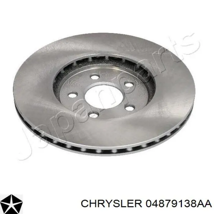 04879138AA Chrysler freno de disco delantero