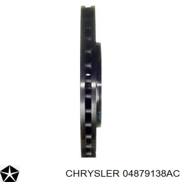 04879138AC Chrysler freno de disco delantero