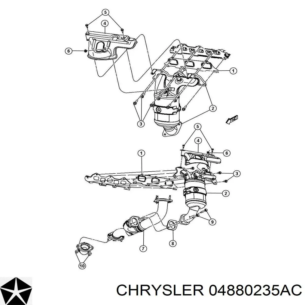 04880235AC Chrysler