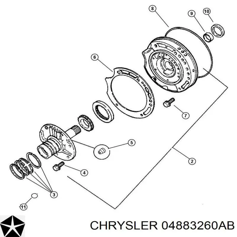 4883260AB Chrysler