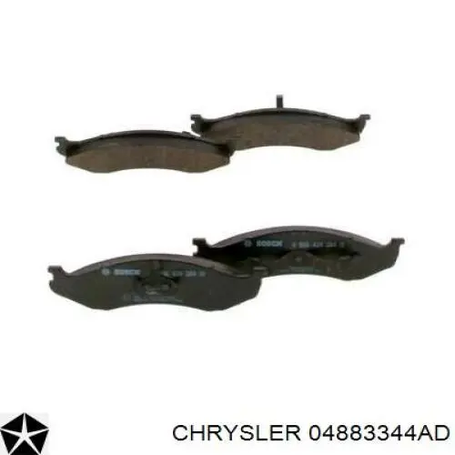 Pastillas de freno delanteras Jeep Grand Cherokee 1 Z