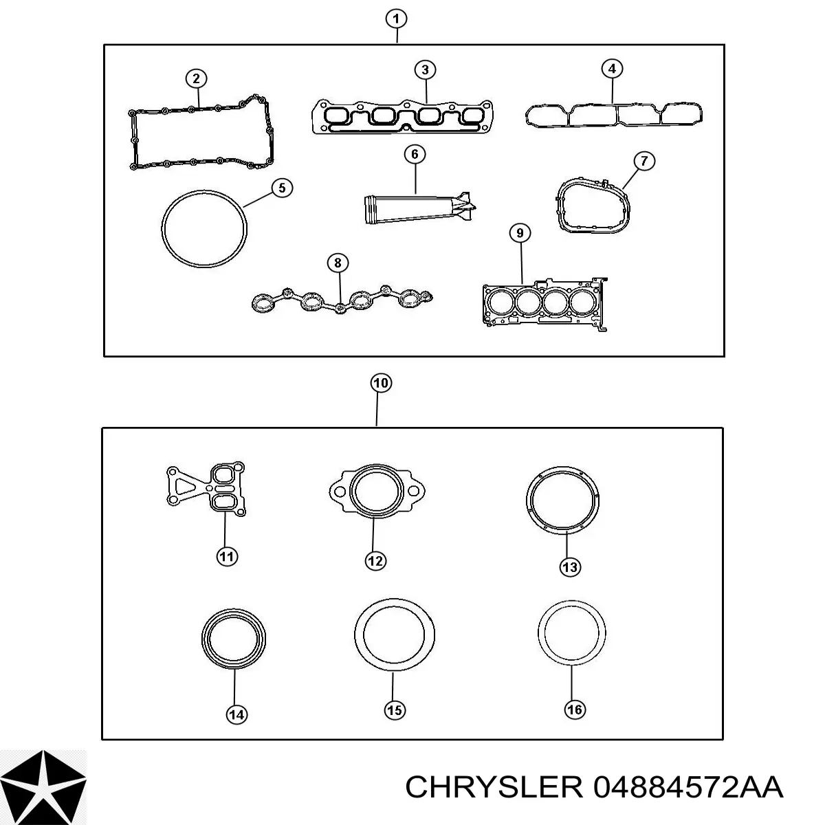 04884572AA Chrysler