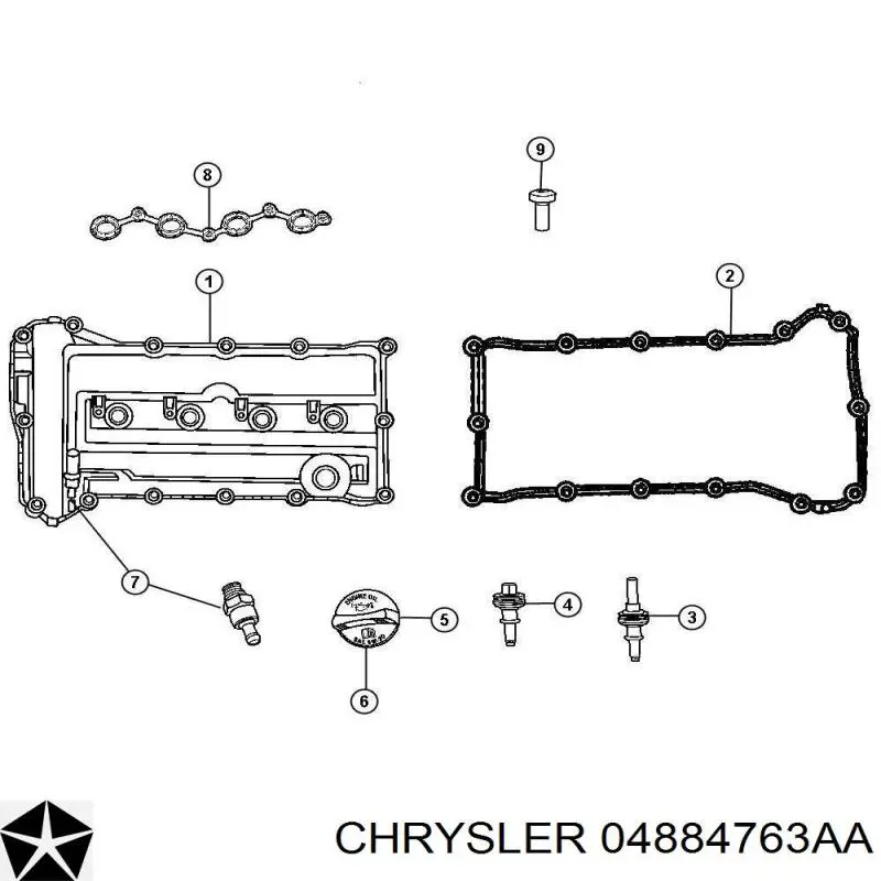 K04884763AA Fiat/Alfa/Lancia