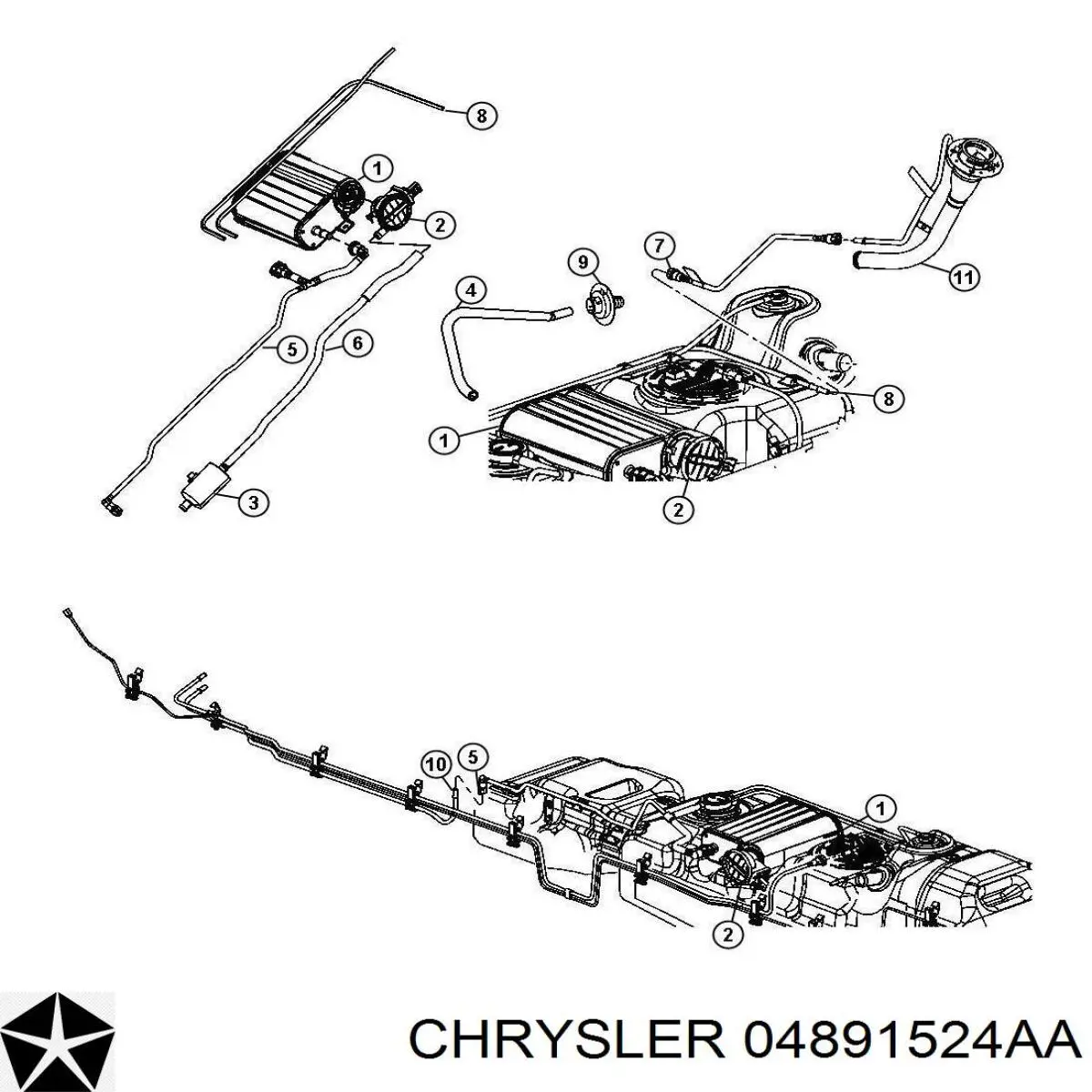 04891524AA Chrysler