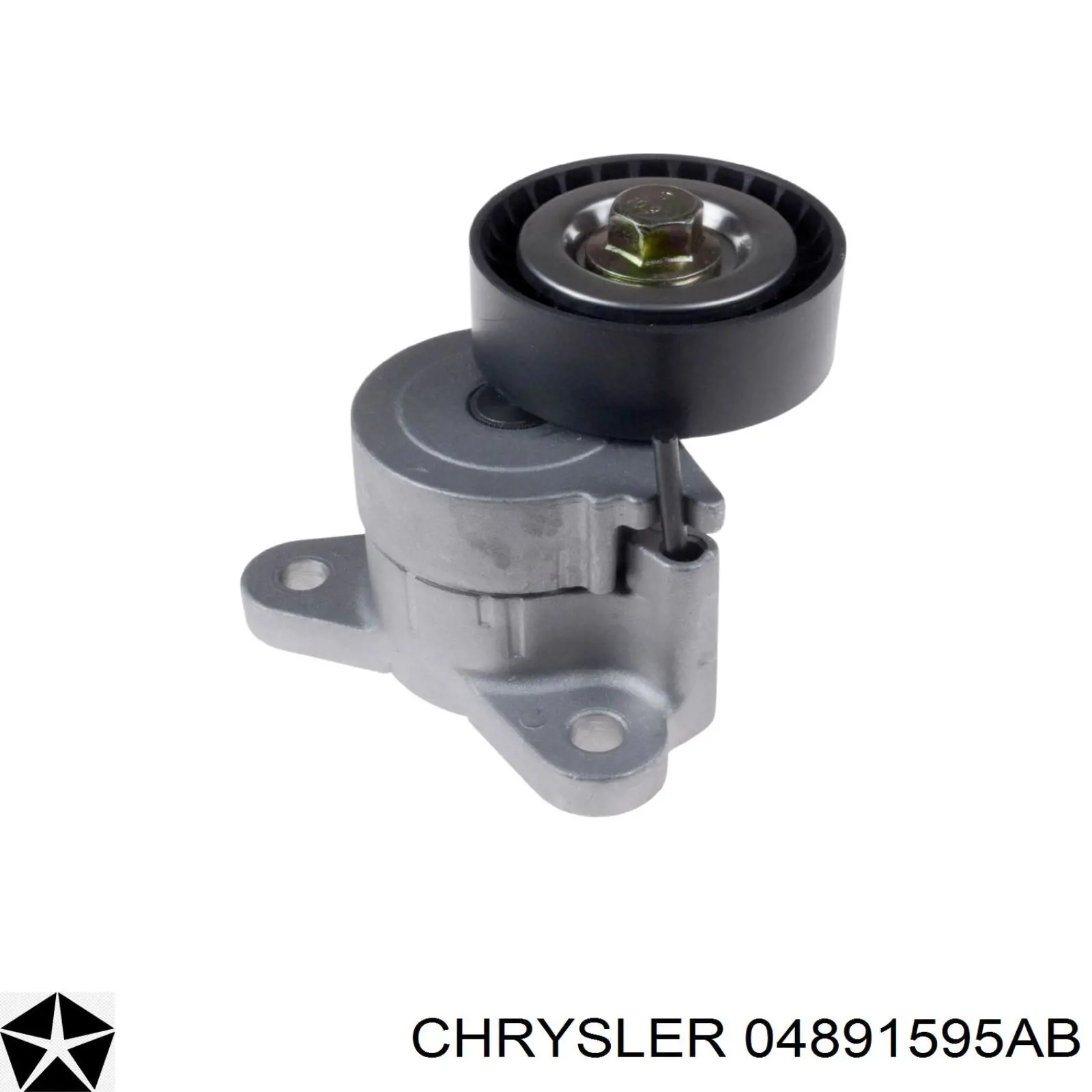 04891595AB Chrysler tensor de correa, correa poli v