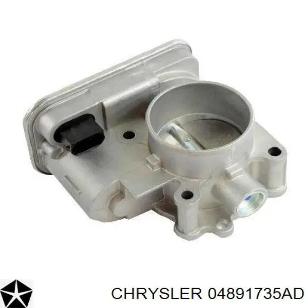 04891735AD Chrysler cuerpo de mariposa completo