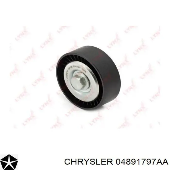 Polea inversión/guía, correa auxiliar servicios Chrysler 04891797AA precio, desde 14,73 EUR