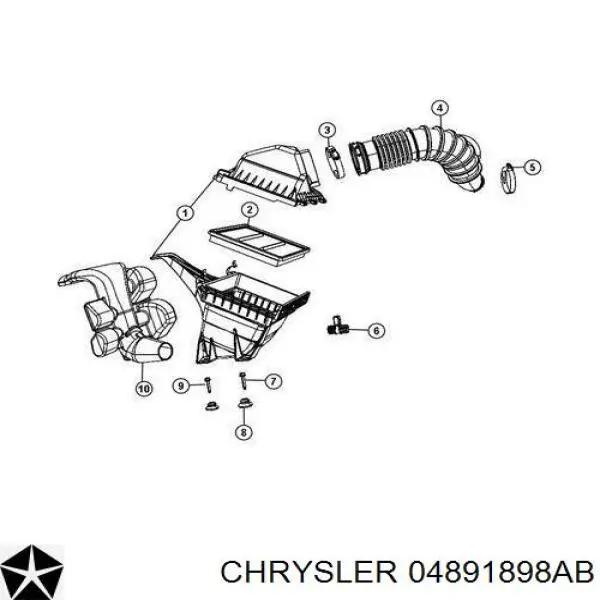  Fiat/Alfa/Lancia K04891898AB precio, desde 124,31 EUR