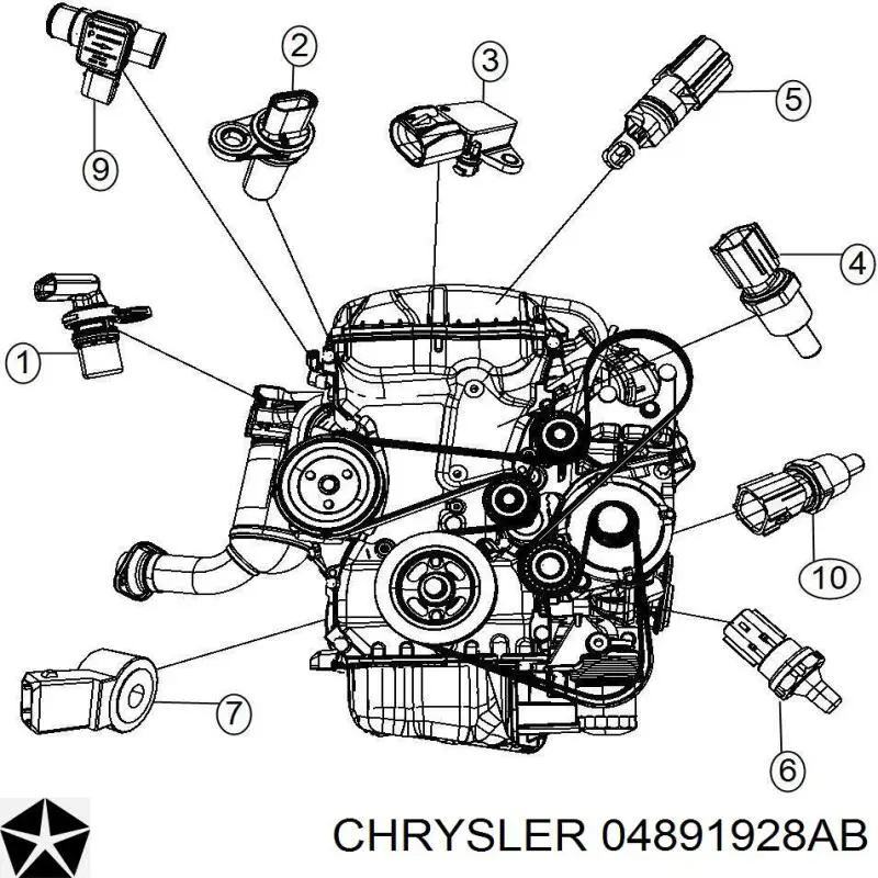 4891928AB Chrysler