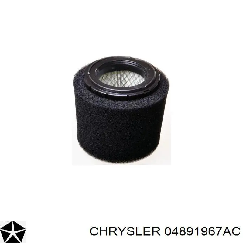 04891967AC Chrysler Filtro de aire de motor