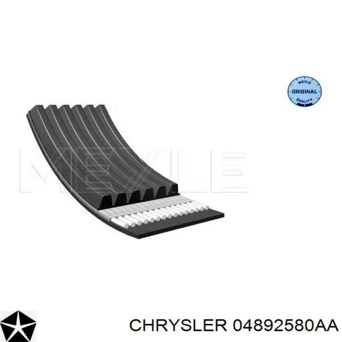 04892580AA Chrysler correa trapezoidal