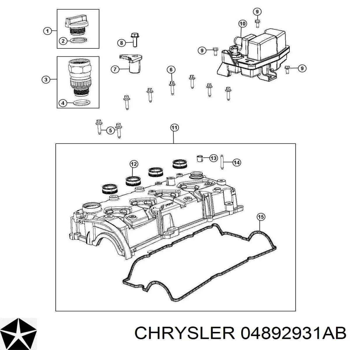 04892931AB Chrysler