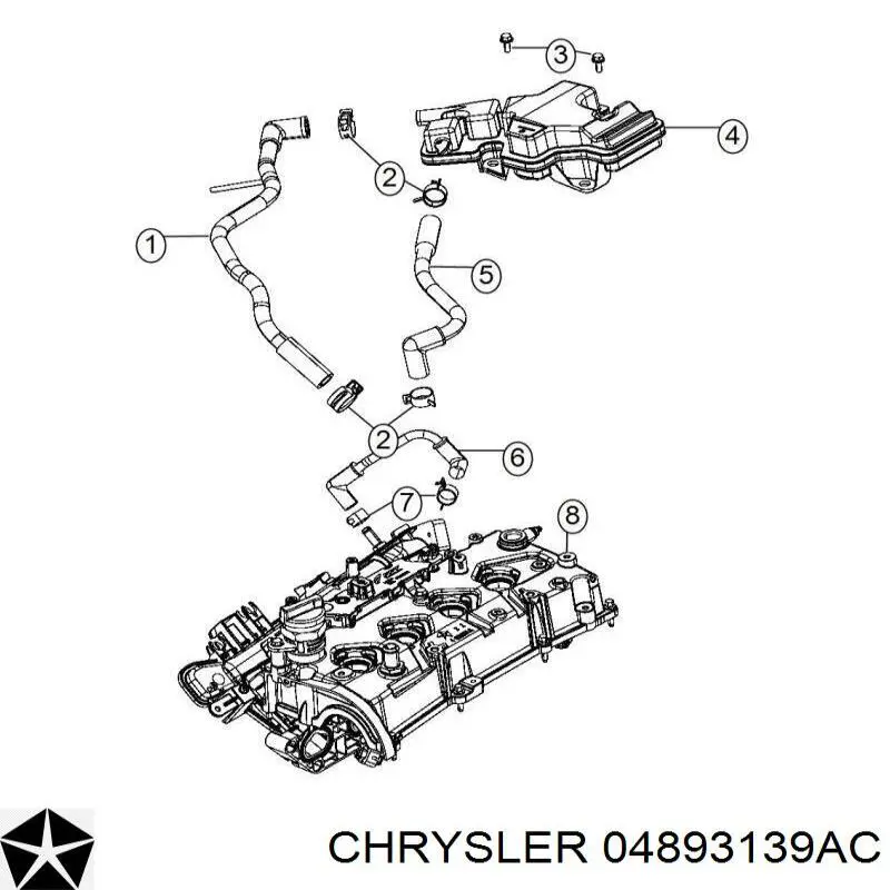 00K04893139AC Chrysler