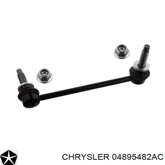 Bieleta estabilizadora delantera derecha 04895482AC Chrysler