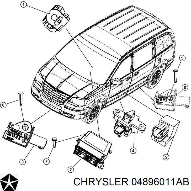  Chrysler 04896011AB precio, desde 47,92 EUR