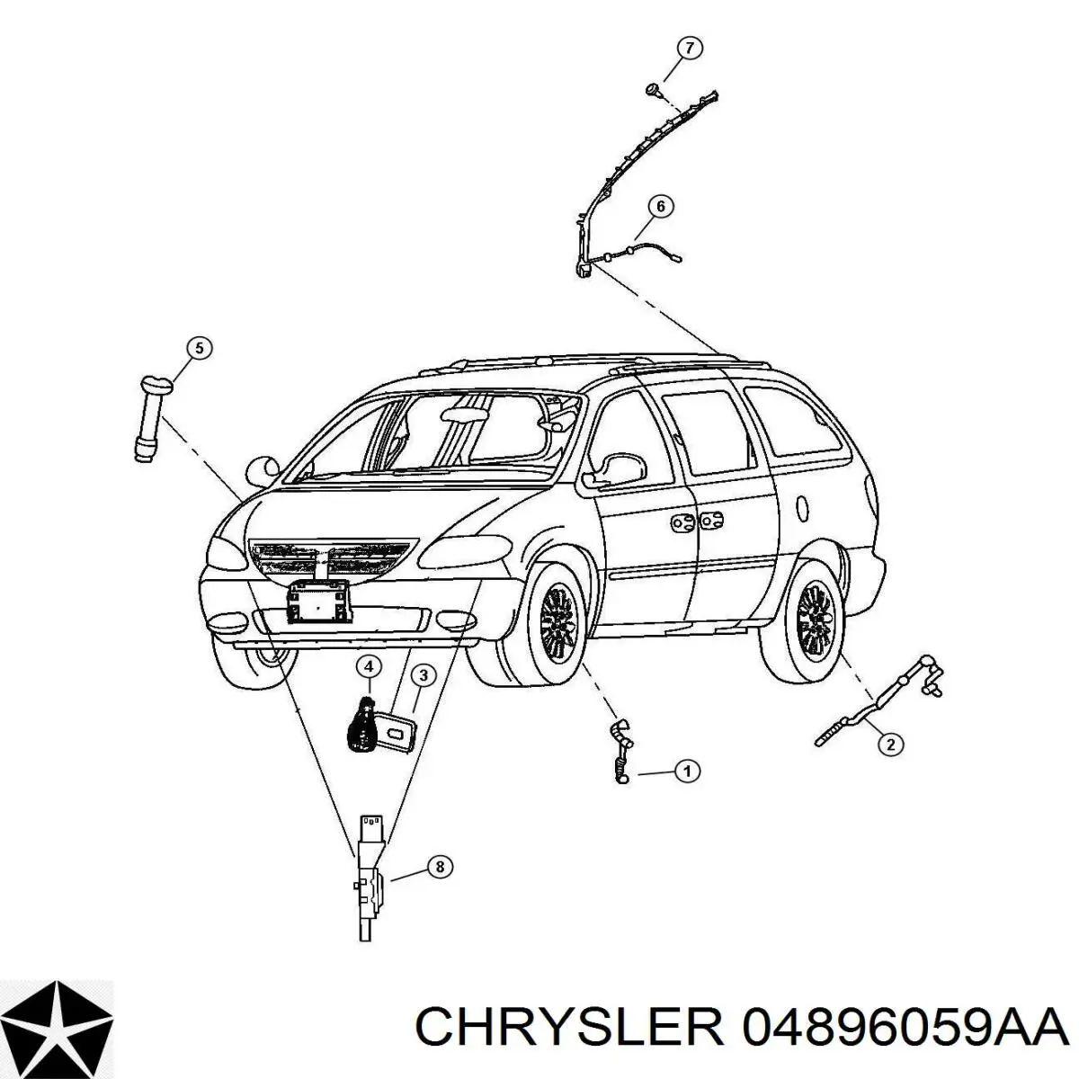 K04896023AA Fiat/Alfa/Lancia