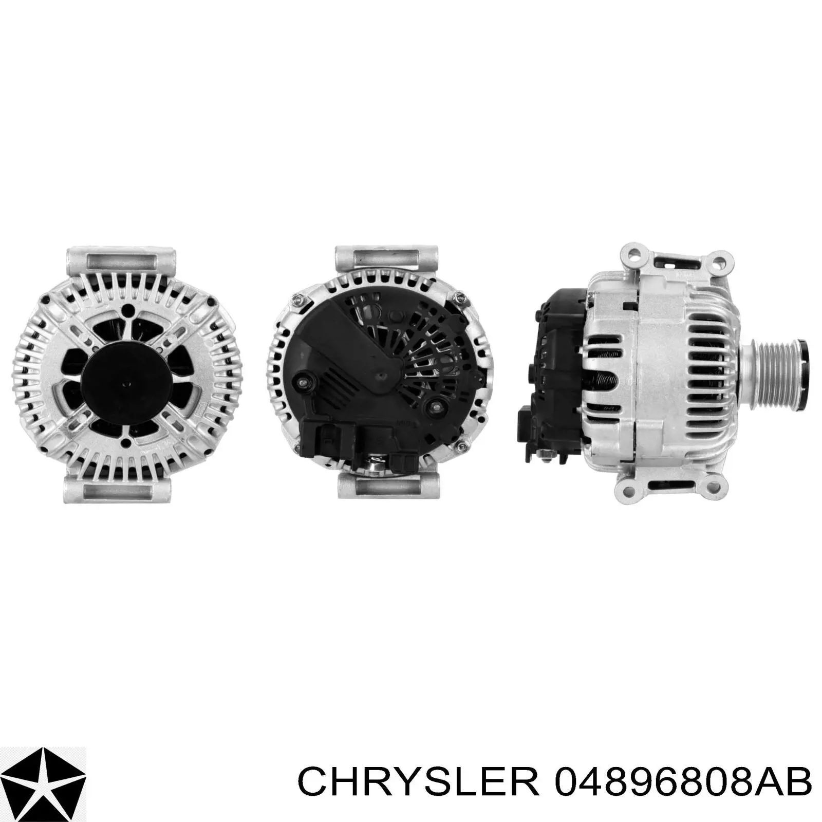 Alternador del motor Chrysler 04896808AB precio, desde 236,38 EUR