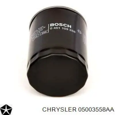 Filtro de aceite Chrysler 05003558AA precio, desde 4,29 EUR