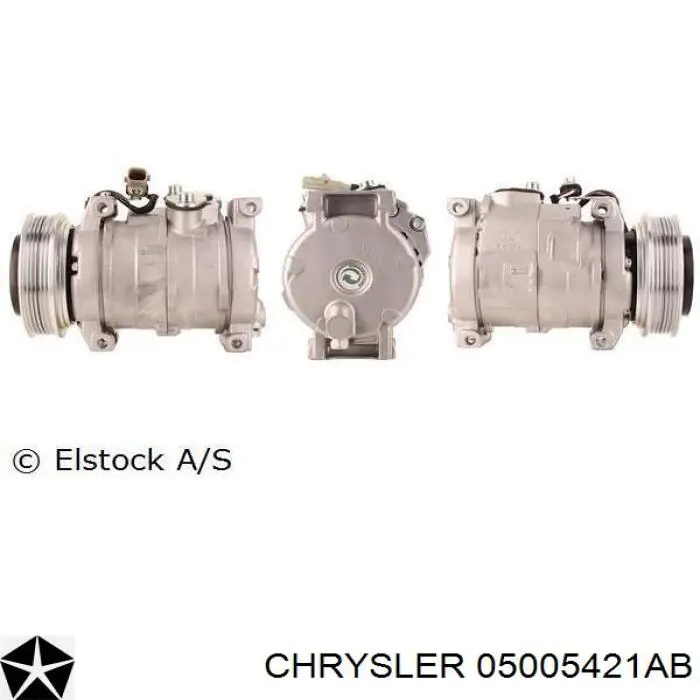 05005421AB Chrysler compresor de aire acondicionado