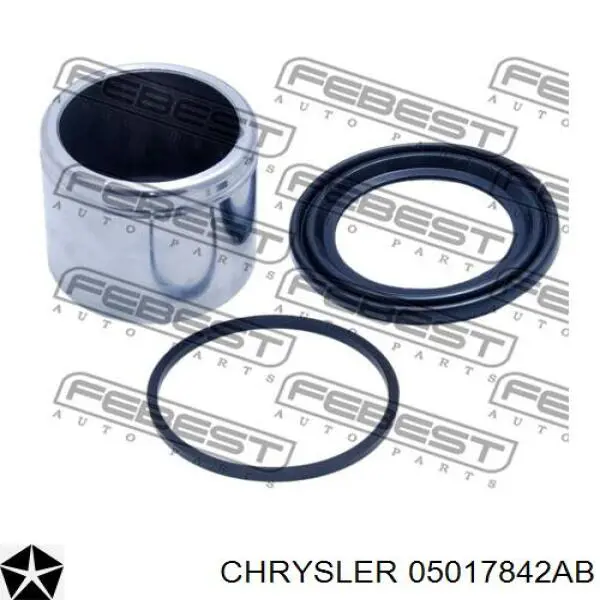 05017842AB Chrysler juego de reparación, pinza de freno delantero