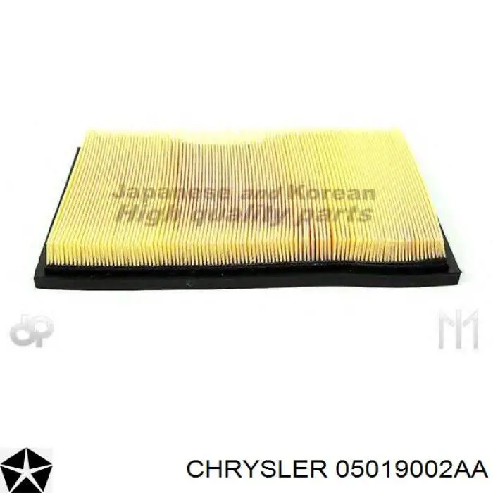 El filtro de aire Chrysler 05019002AA precio, desde 12,87 EUR
