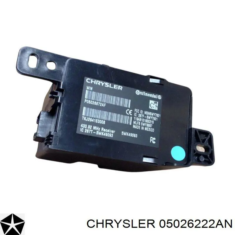 05026222AF Chrysler modulo de control del inmobilizador