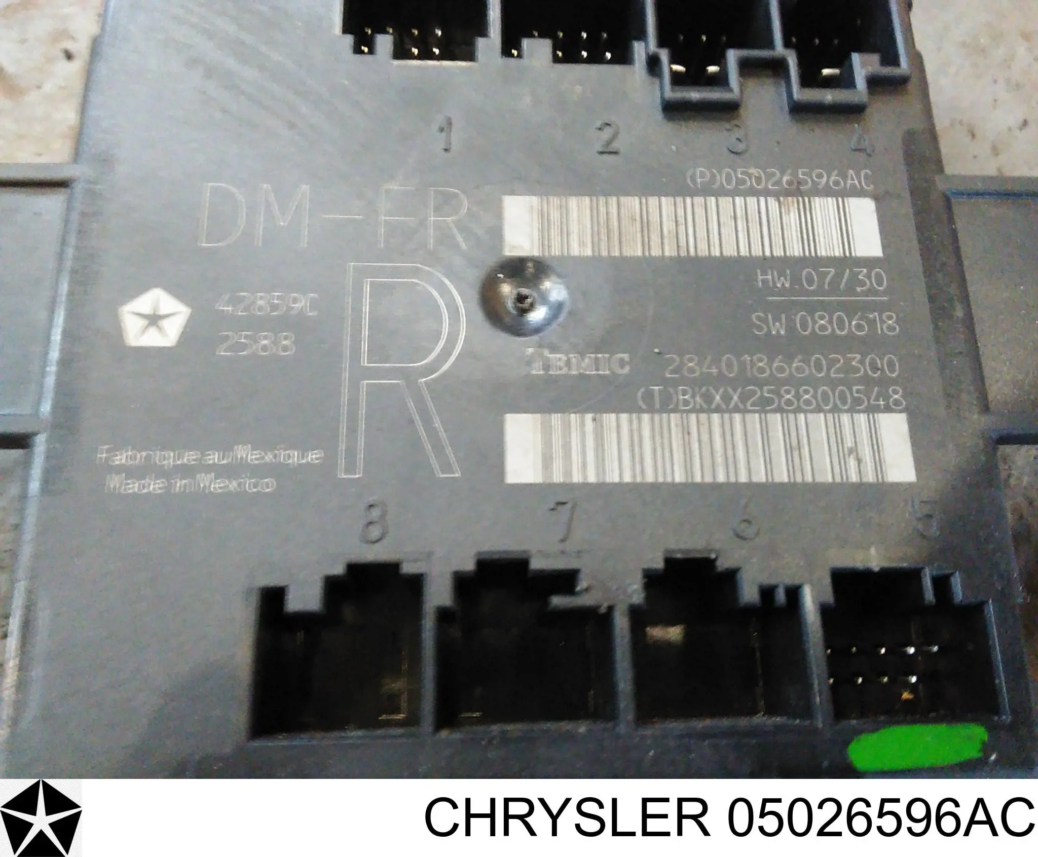 05026596AC Chrysler