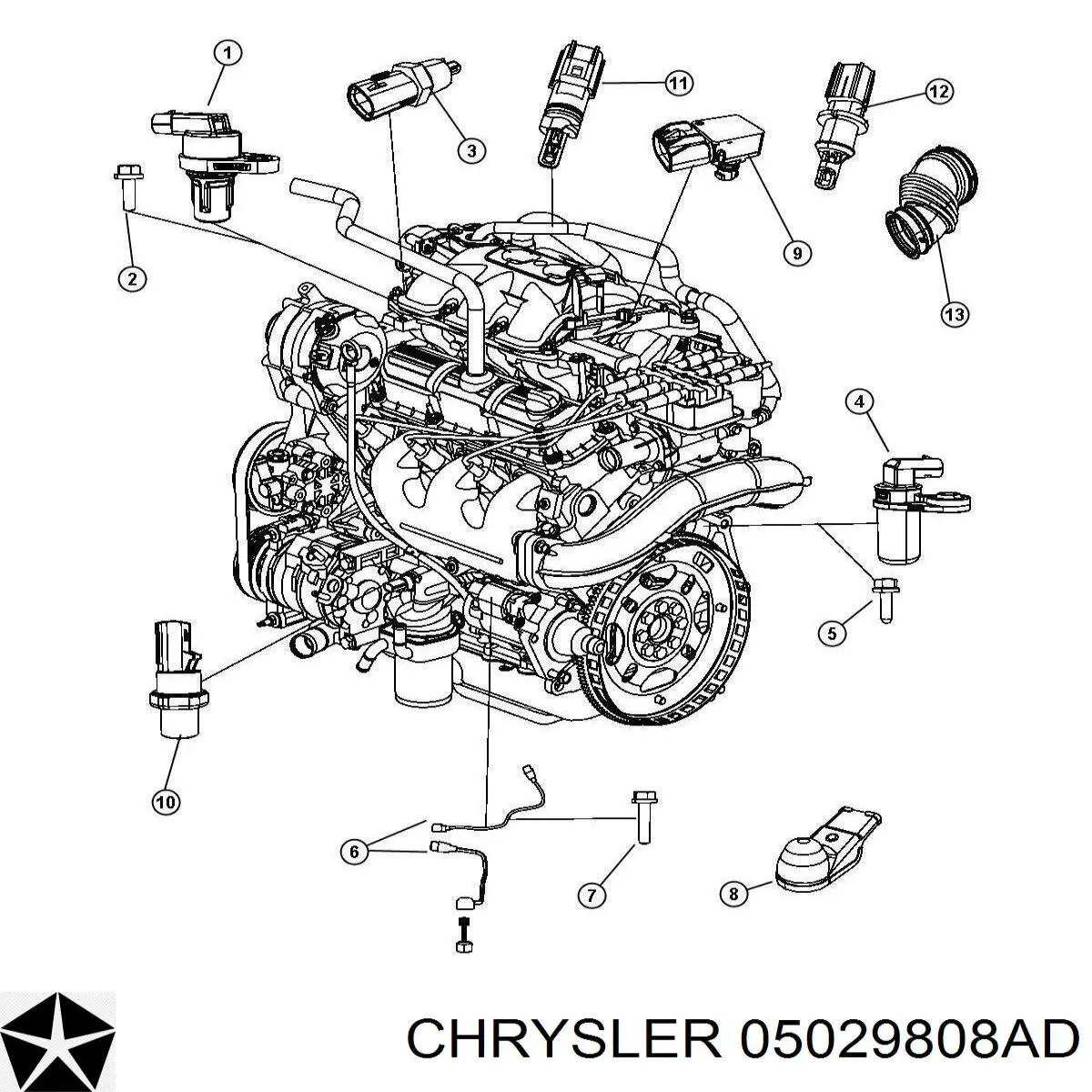 Sensor de árbol de levas Dodge Journey desde 32,31 €
