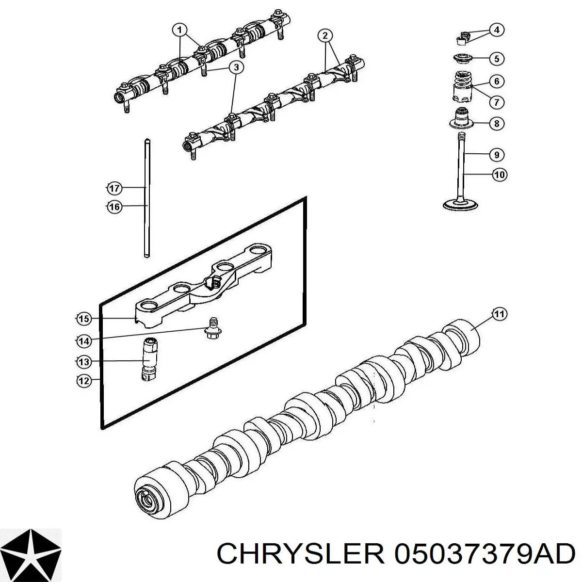 K05037379AC Fiat/Alfa/Lancia