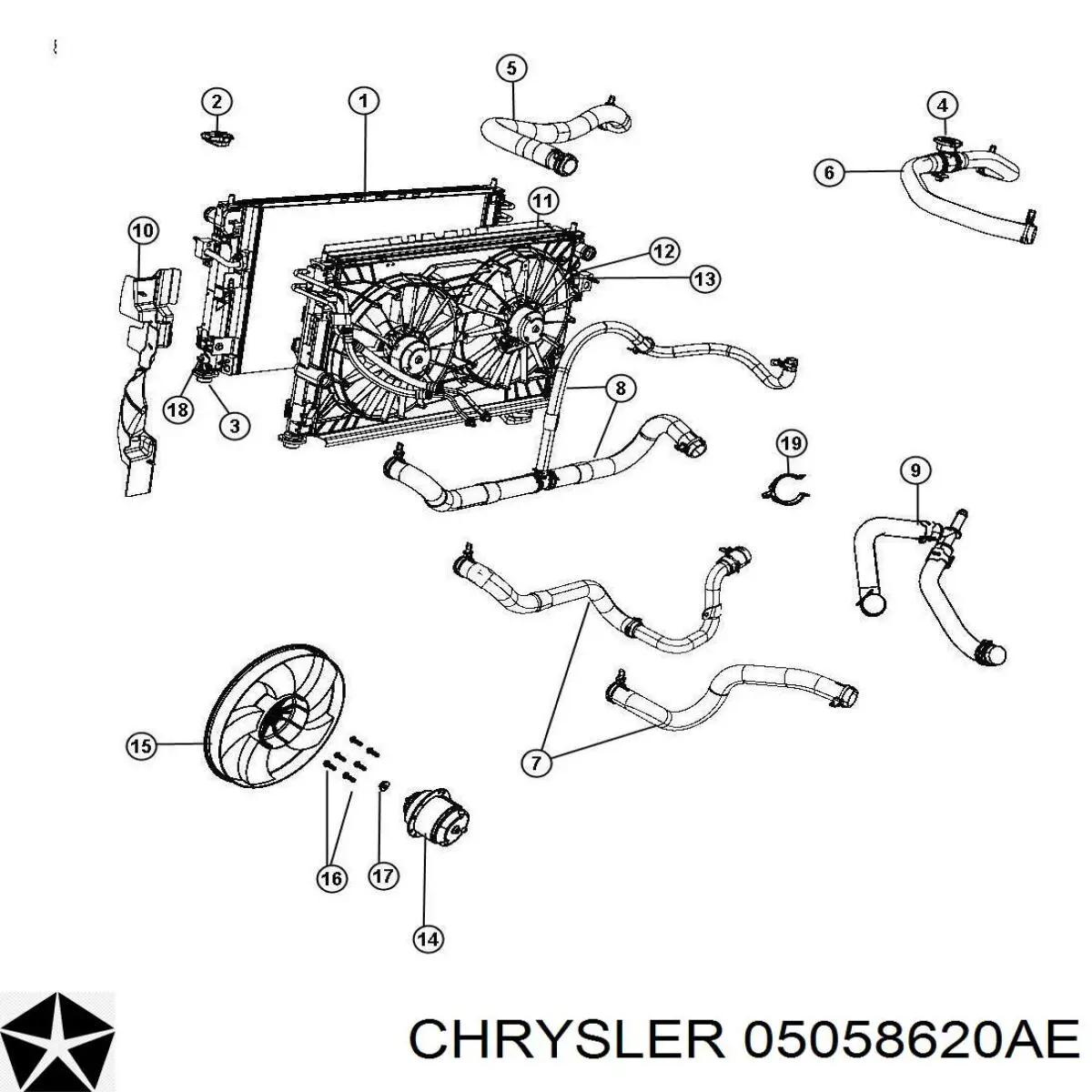 K05058620AB Fiat/Alfa/Lancia