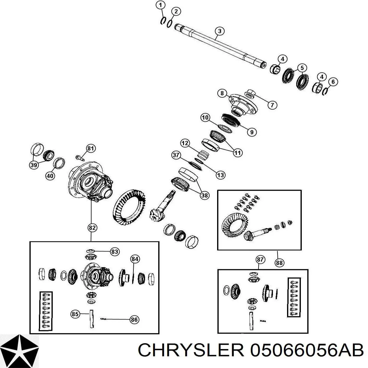 K05066056AB Fiat/Alfa/Lancia