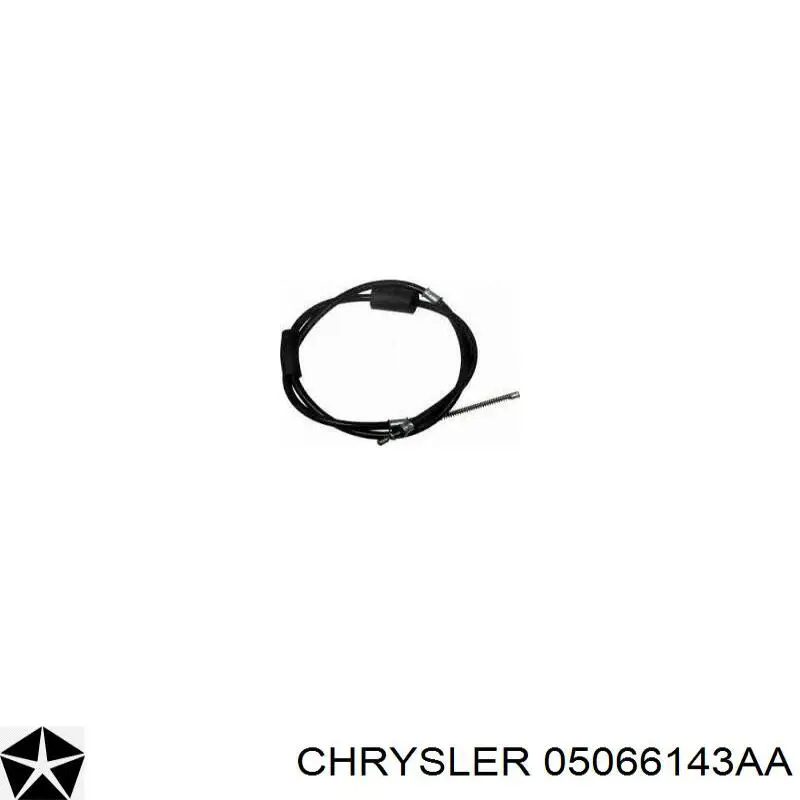 05066143AA Chrysler cable de freno de mano trasero izquierdo