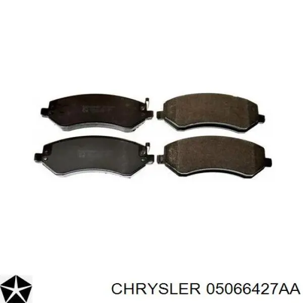 Pastillas freno delanteras Chrysler 05066427AA precio, desde 31,97 EUR