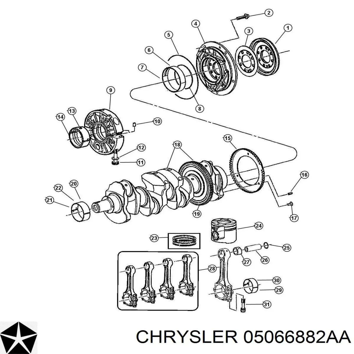 Sensor de árbol de levas Chrysler 05066882AA precio, desde 37,48 EUR