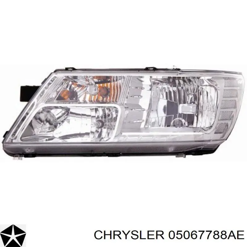 Faro derecho Chrysler 05067788AC precio, desde 117,61 EUR