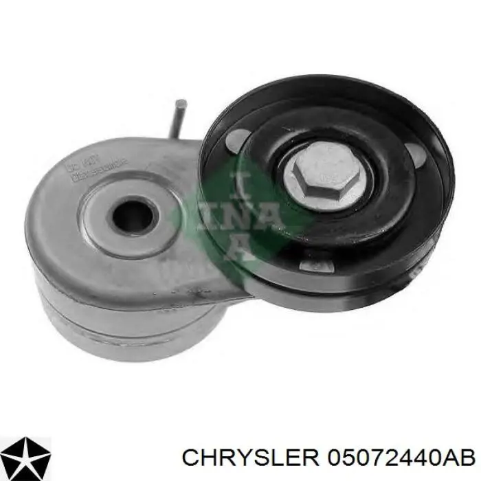 05072440AB Chrysler tensor de correa, correa poli v