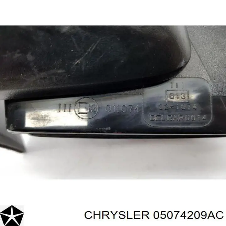 Espejo izquierdo Chrysler 05074209AG precio, desde 66,34 EUR