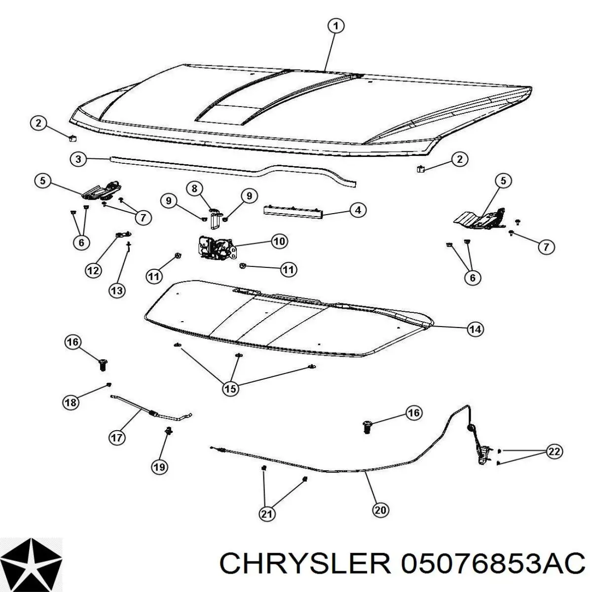 K05076853AC Fiat/Alfa/Lancia