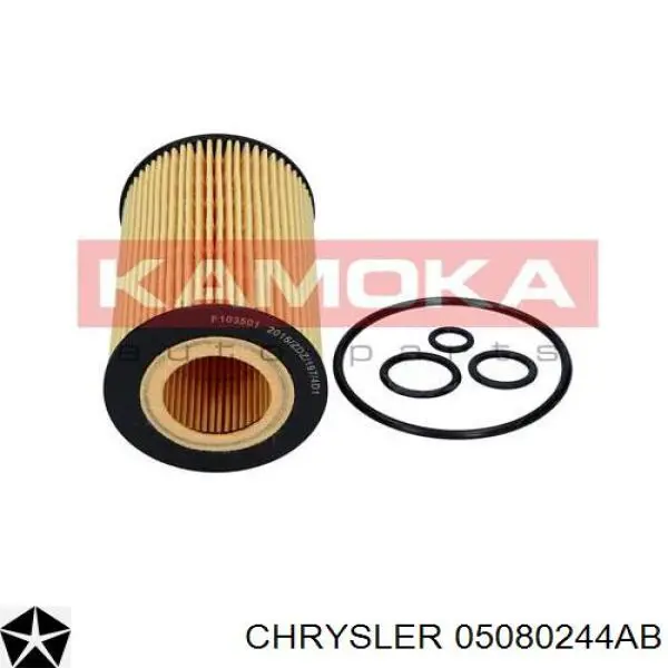 05080244AB Chrysler filtro de aceite