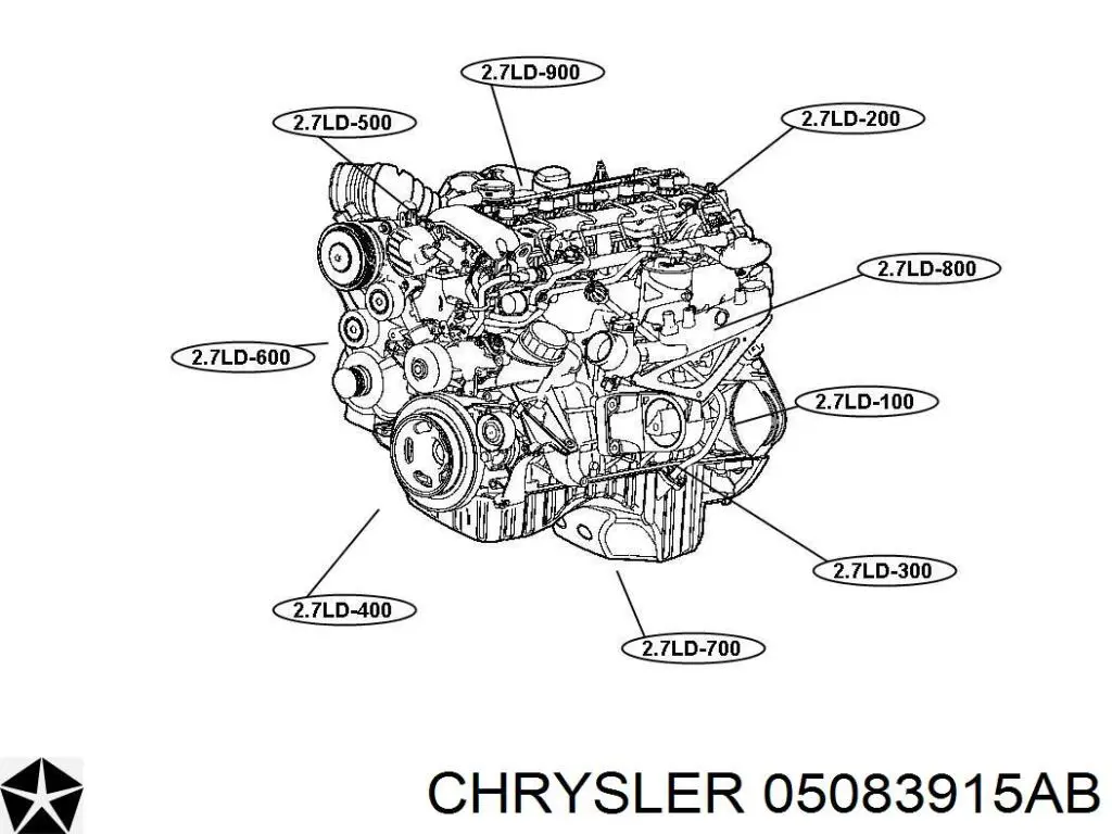 Comprar 05083915AB Chrysler Clausor