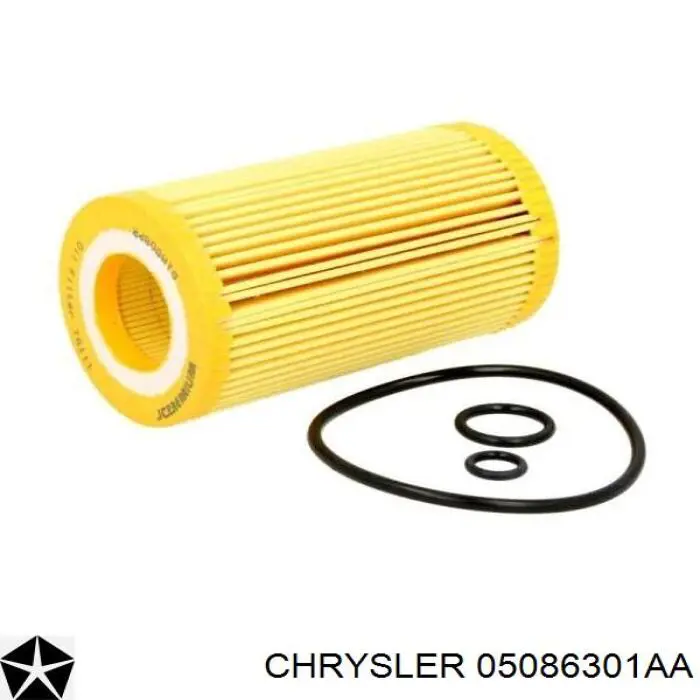 Filtro de aceite Chrysler 05086301AA precio, desde 3,46 EUR