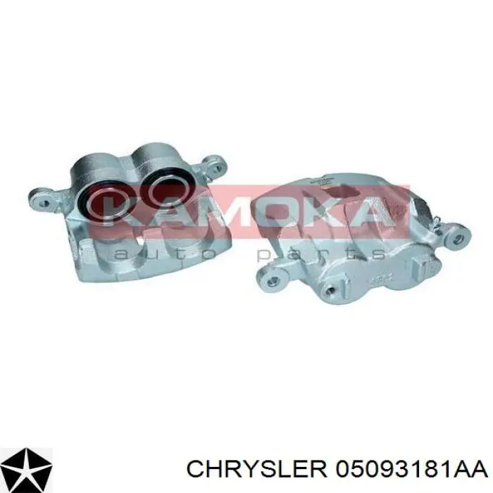 05093181AA Chrysler pinza de freno delantera izquierda