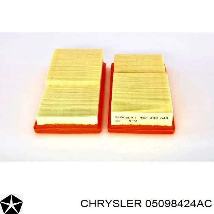 05098424AC Chrysler filtro de aire