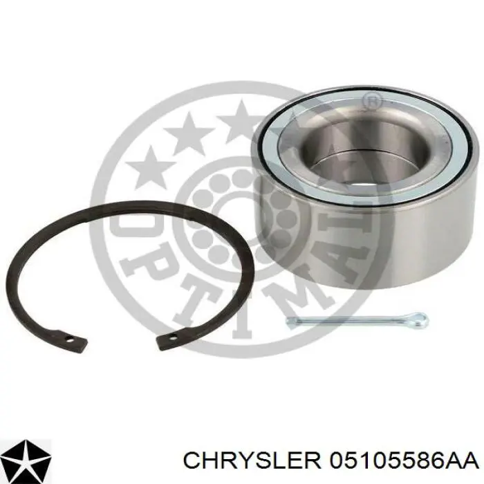 Comprar 05105586AA Chrysler Cojinete de rueda delantero