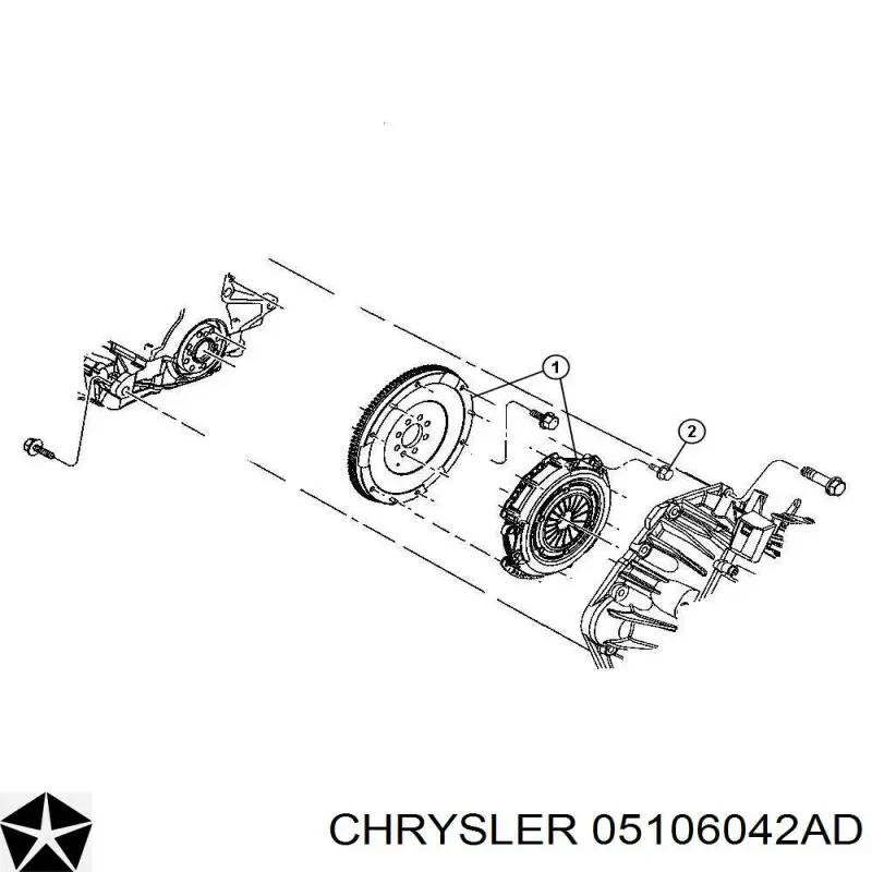 Comprar 05106042AC Chrysler Kit de embrague completo
